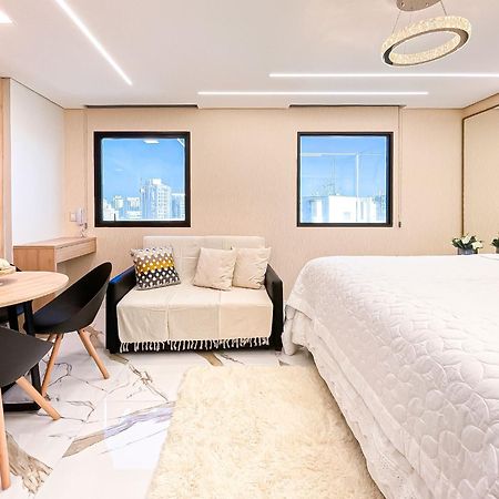 M N Flats - Flat Dentro Do Hotel Wi Av Ibirapuera 2927 상파울루 외부 사진