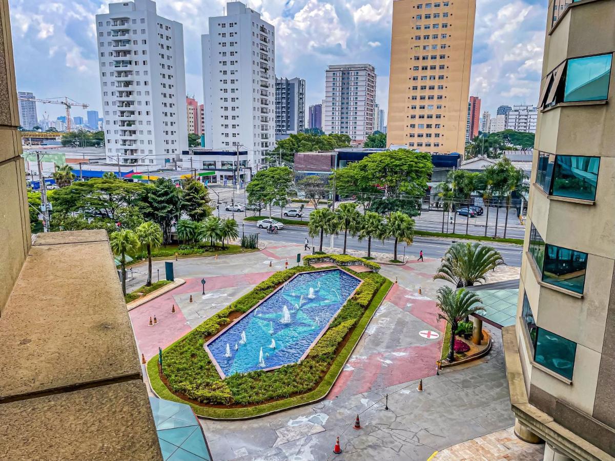 M N Flats - Flat Dentro Do Hotel Wi Av Ibirapuera 2927 상파울루 외부 사진