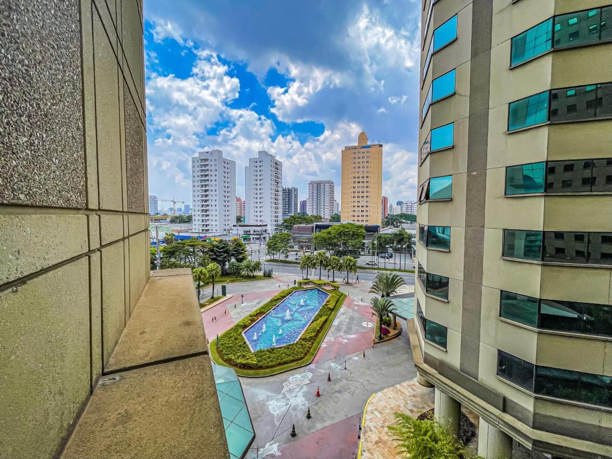 M N Flats - Flat Dentro Do Hotel Wi Av Ibirapuera 2927 상파울루 외부 사진