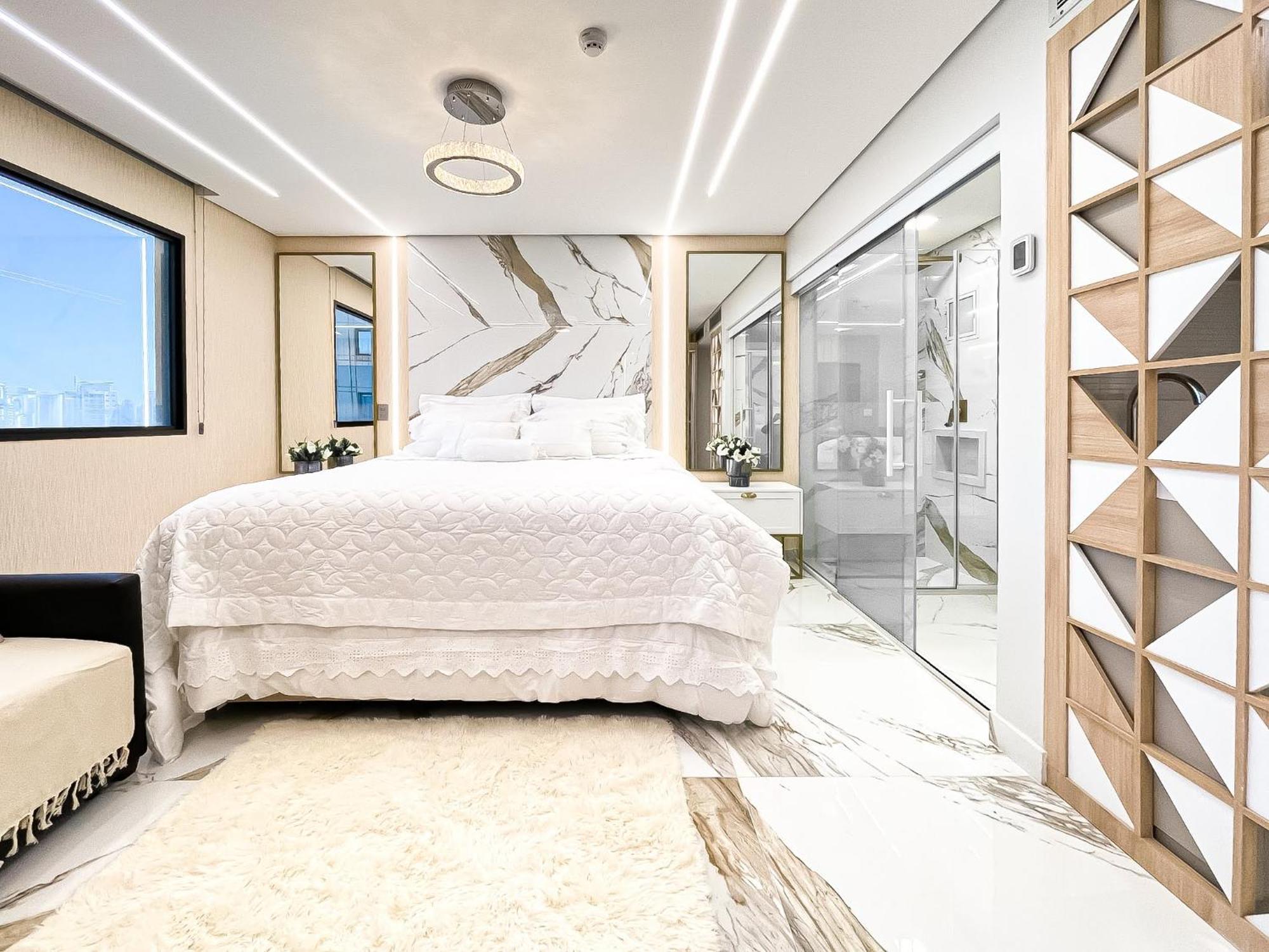 M N Flats - Flat Dentro Do Hotel Wi Av Ibirapuera 2927 상파울루 외부 사진