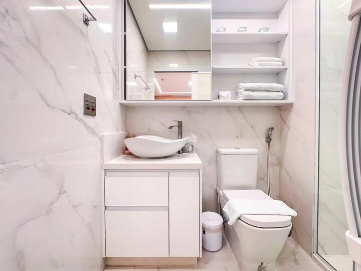 M N Flats - Flat Dentro Do Hotel Wi Av Ibirapuera 2927 상파울루 외부 사진