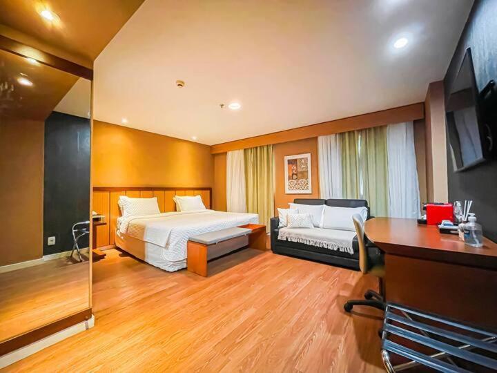M N Flats - Flat Dentro Do Hotel Wi Av Ibirapuera 2927 상파울루 외부 사진